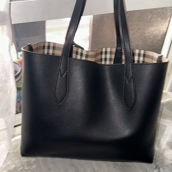 Reversible Haymarket Check Tote - Picture 14 of 16